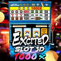 Excited Slot 3D 1000X™